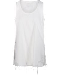 DARKPARK - Ivy Distressed Tank Top - Lyst
