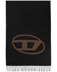 DIESEL - Fringed Scarf - Lyst