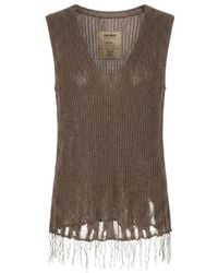 Uma Wang - V-Neck Sleeveless Knitted Vest - Lyst