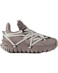 Rick Owens - X Moncler Lace-Up Sneakers - Lyst