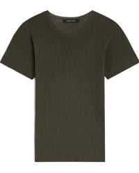 Phoebe Philo - Crew Neck Ribbed T-Shirt - Lyst