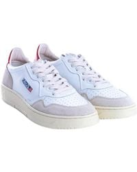 Autry - Low-Cut Lace-Up Sneakers - Lyst
