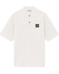 Stone Island - Loose-Fit Short-Sleeve Polo Shirt - Lyst