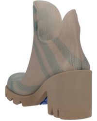Burberry - Color-Blocked Ankle Boots - Lyst