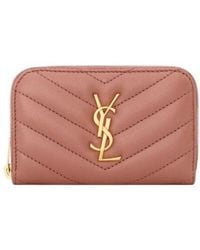 Saint Laurent - Cassandre Wallet - Lyst