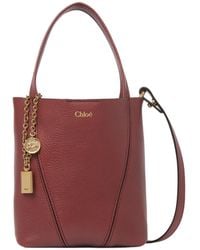 Chloé - Small Chloé Spin Tote Bag - Lyst