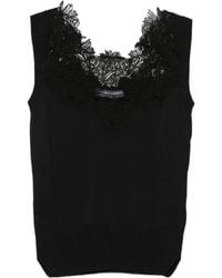 Ermanno Scervino - Lace Knitted Tank Top - Lyst