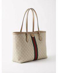 Gucci - Ophidia Logo Plaque Tote Bag - Lyst