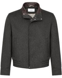 Lardini - Stand-Collar Bomber Jacket - Lyst