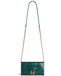 Balenciaga - Hourglass On Chain Wallet - Lyst
