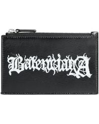 Balenciaga - Cash Large Long Coin And Card Holder Diy Metal - Lyst