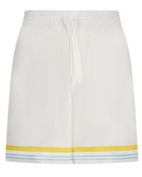 CASABLANCA - Tennis Landscape Bermuda Shorts - Lyst