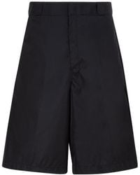 Prada - Knee-Length Bermuda Shorts - Lyst