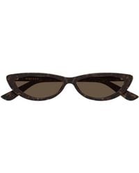 McQueen - Eyewear Cat-Eye Frame Sunglasses - Lyst