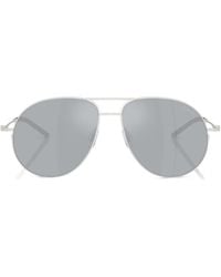 Moncler - Eyewear Aviator Frame Sunglasses - Lyst