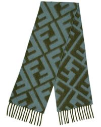 Fendi - Scarf With Fringes - Lyst