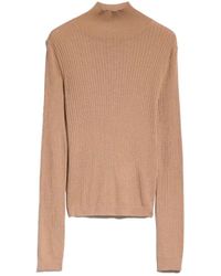 Max Mara - Studio Turtleneck Knitted Jumper - Lyst
