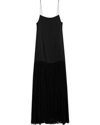 Anine Bing - Clementine Pleated Maxi Dress - Lyst