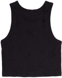 R13 - Distressed Tank Top - Lyst