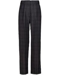 Blazé Milano - Bravado Checked Wool Trousers - Lyst