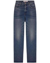 Golden Goose - Kim Logo Patch Jeans - Lyst