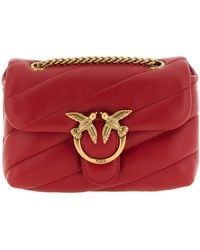 Pinko - Love Baby Puff Quilted Crossbody Bag - Lyst