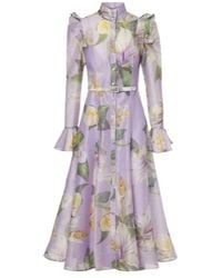Leo - Katrina Linen-Blend Shirt Dress - Lyst