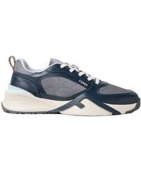 Fendi - Flow Lace-Up Sneakers - Lyst