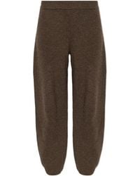 By Malene Birger - Carmela Ribbed Knitted Trousers - Lyst