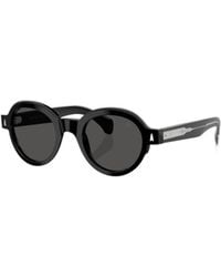 Moncler - Eyewear Round Frame Sunglasses - Lyst