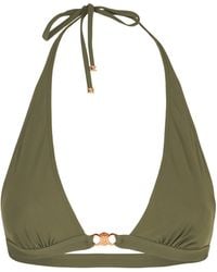 Celine - Lace-Up Bikini Swimsuit - Lyst