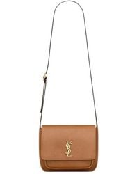 Saint Laurent - Niki Logo Plaque Shoulder Bag - Lyst