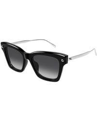 McQueen - Eyewear Square Frame Sunglasses - Lyst