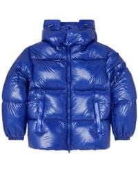 DIESEL - Down Puffer Jacket With Detachable Hood - Lyst