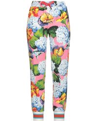 Dolce & Gabbana - Printed Casual Trousers - Lyst