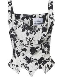 Vivienne Westwood - Sunday Floral Bustier Top - Lyst
