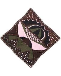 PUCCI - Pucci Dune Print Pashmina - Lyst