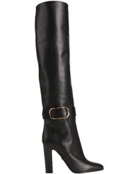 Dolce & Gabbana - Solid Color Over-The-Knee Boots - Lyst