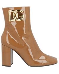 Dolce & Gabbana - Ankle Boots Leather - Lyst