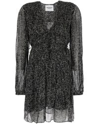 Isabel Marant - Isabel Marant Étoile Loriena Long-Sleeved Dress - Lyst