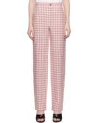 Moschino - Patterned Casual Pants - Lyst
