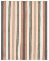 Emporio Armani - Striped Square Scarf - Lyst