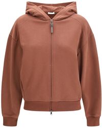 Brunello Cucinelli - French Terry Zipper Hoodie - Lyst