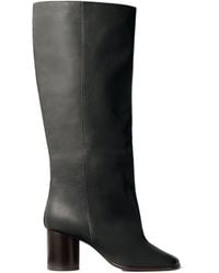 Lemaire - Crease Sleeve Glossy Boots - Lyst