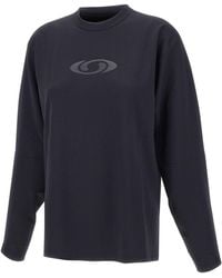 MM6 MAISON MARGIELA X SALOMON - Mm6 Maison Margiela Salomon Long-Sleeve Top - Lyst