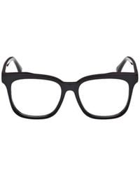 Max Mara - Square Frame Glasses - Lyst