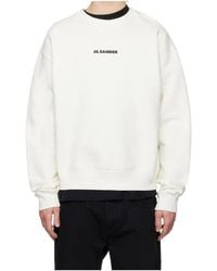 Jil Sander - Logo-Print Sweater - Lyst
