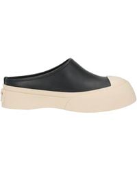 Marni - Leather Thick-Soled Slippers - Lyst
