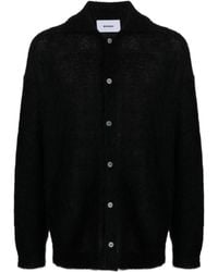 Bonsai - Logo Patch Knitted Cardigan - Lyst