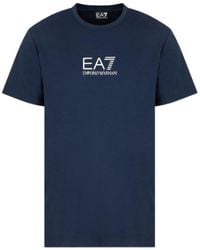 EA7 - Short-Sleeved T-Shirt - Lyst